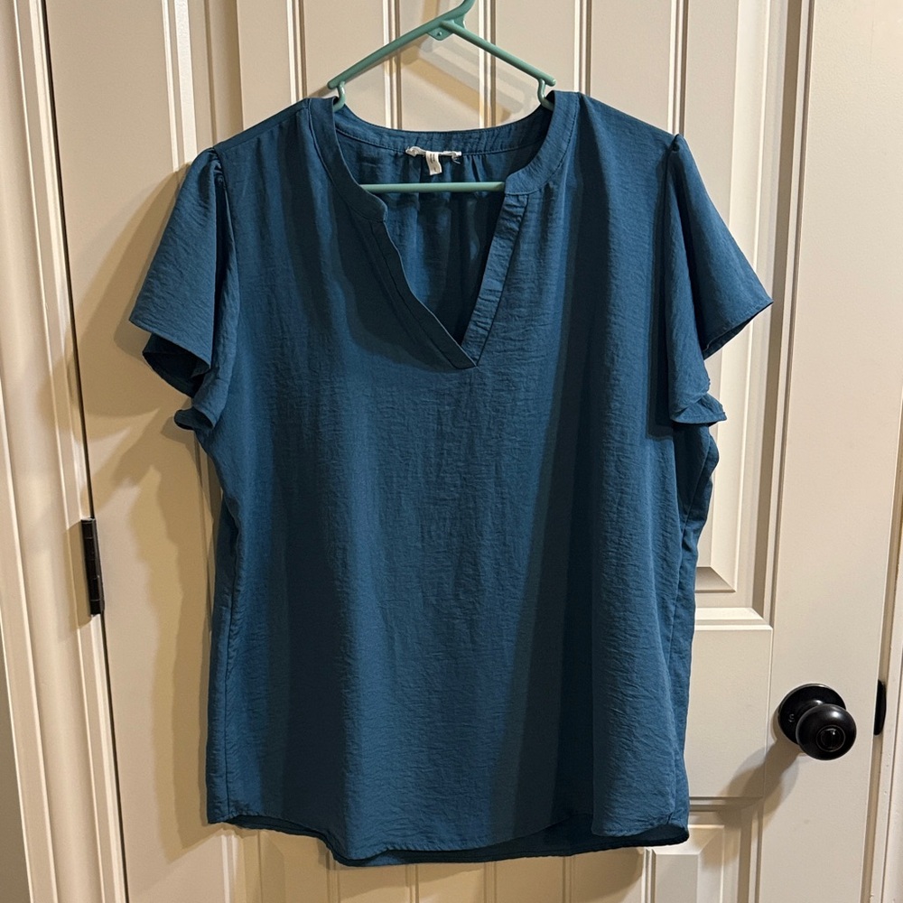 Flutter Sleeve Women's Top